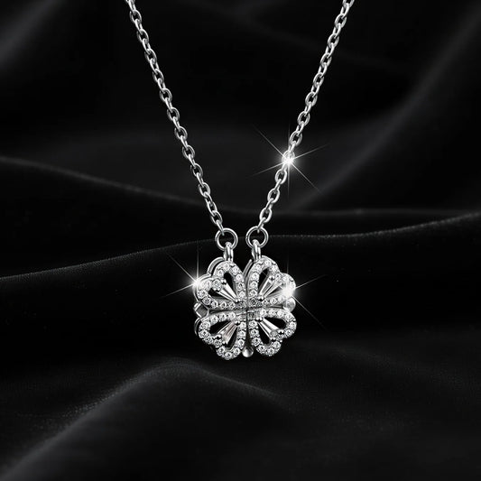 Magnetic 2-in-1 Clover Necklace